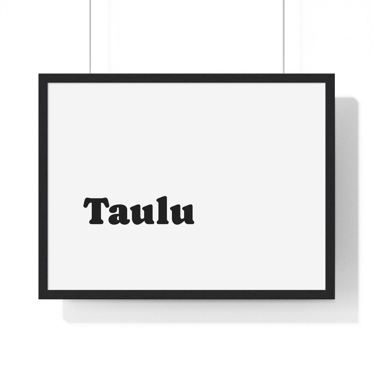 Kustomoitu kehystetty juliste (Vaaka)