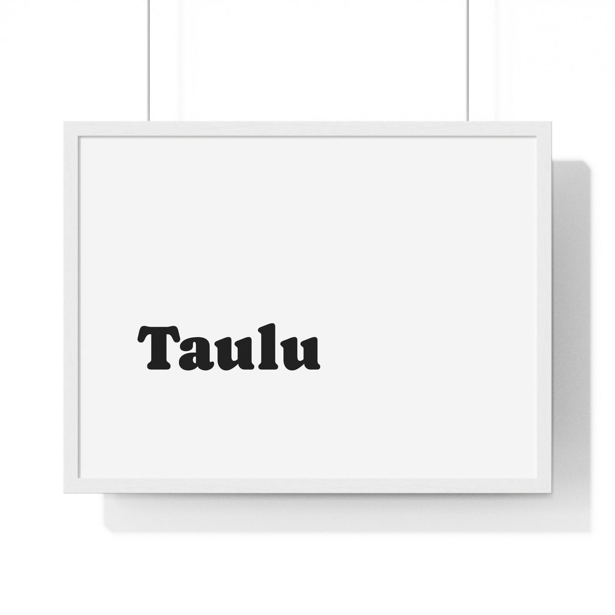 Kustomoitu kehystetty juliste (Vaaka)